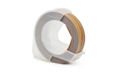 Kompatibilní DYMO S0898200 3D 9mm bílý tisk/podklad v barvě dřeva páska pro Gigaprint – Cetria s.r.o.