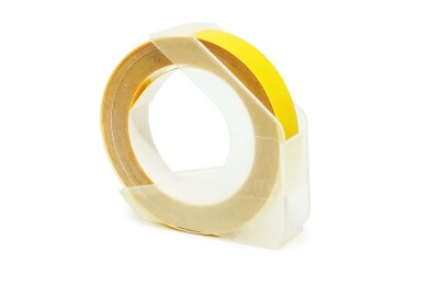 Kompatibilní DYMO S0898170 3D 9mm bílý tisk/žlutý podklad páska pro Gigaprint – Cetria s.r.o.